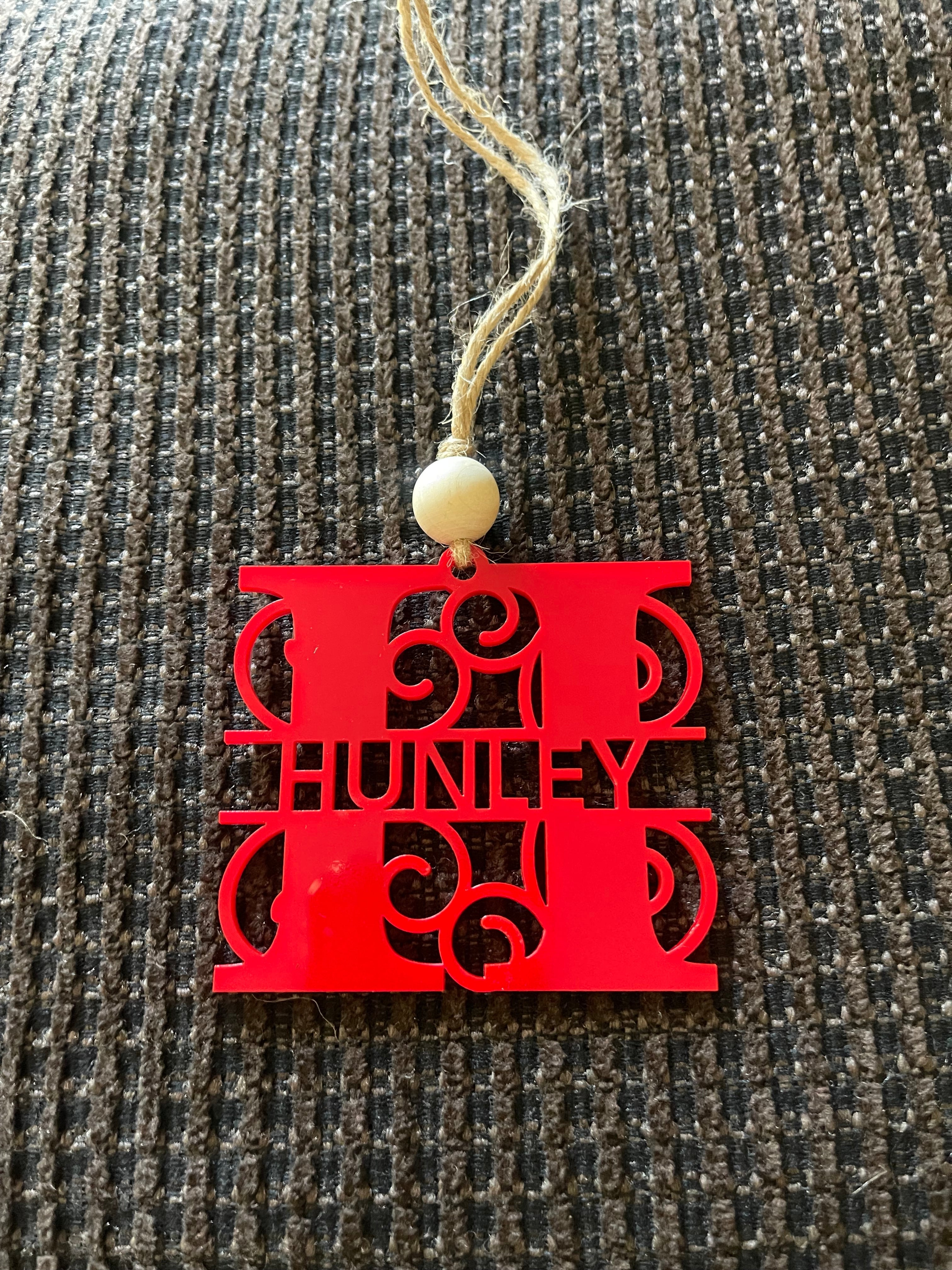 Monogram Ornament